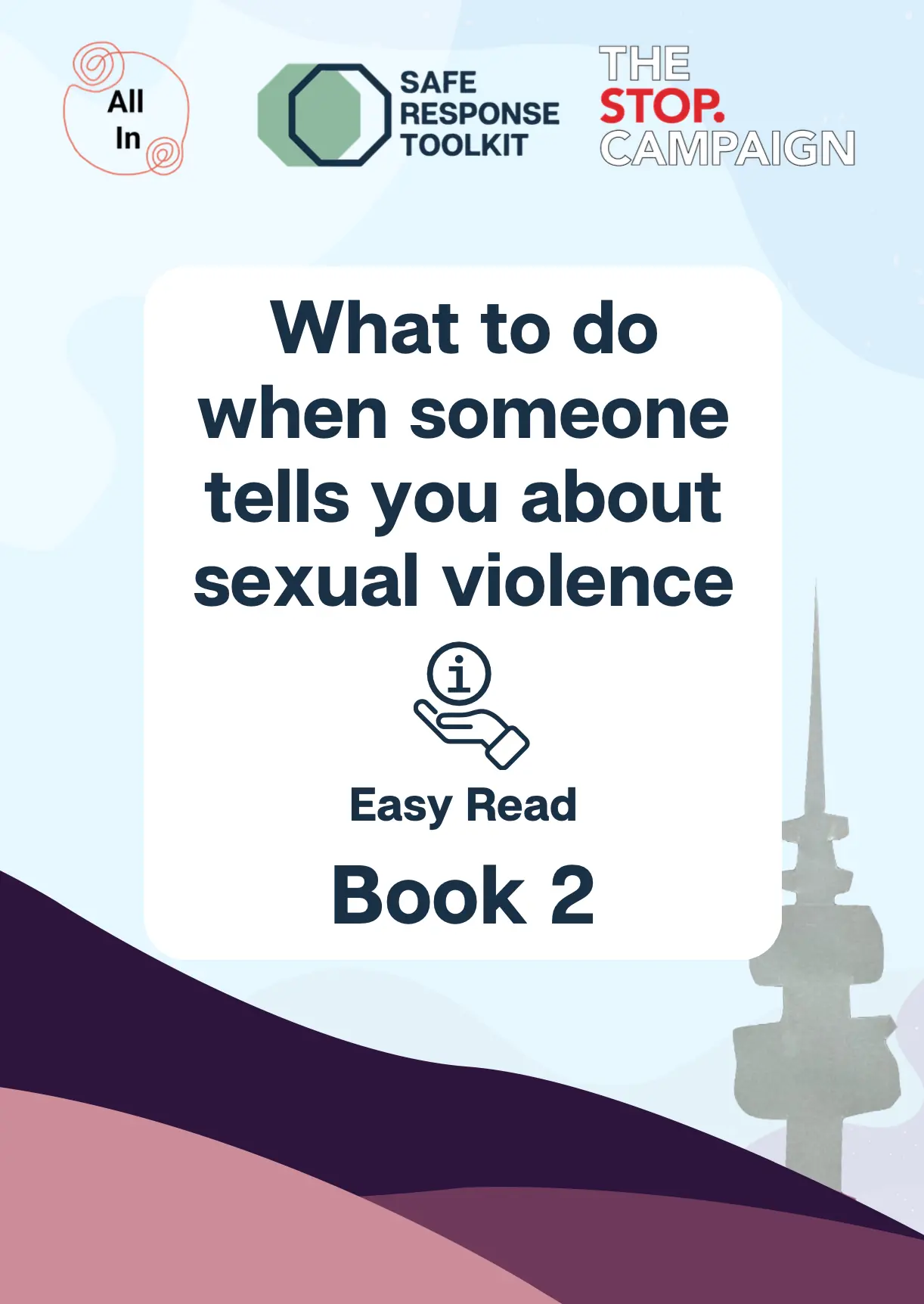 What to do when someone tells you about sexual violence (Book 2) single page scroll